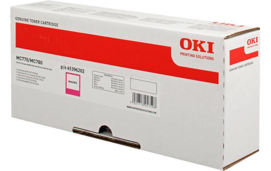 OKI Toner 45396202 magenta, MC770/780