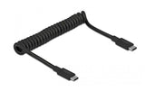 Delock USB3.1 Spiralkabel Typ-C 30-70cm