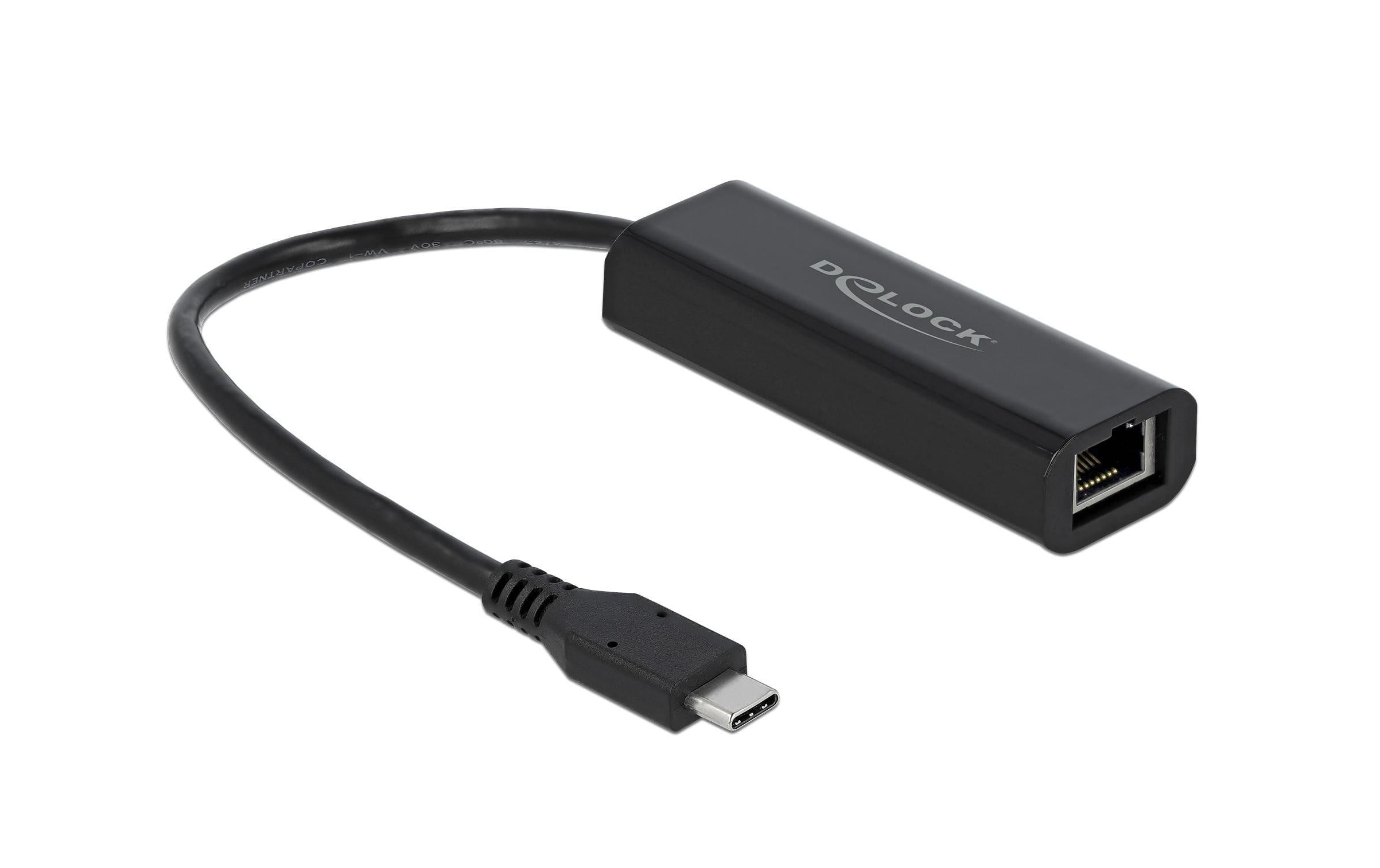 Delock USB3.1 Typ-C zu LAN Adapter