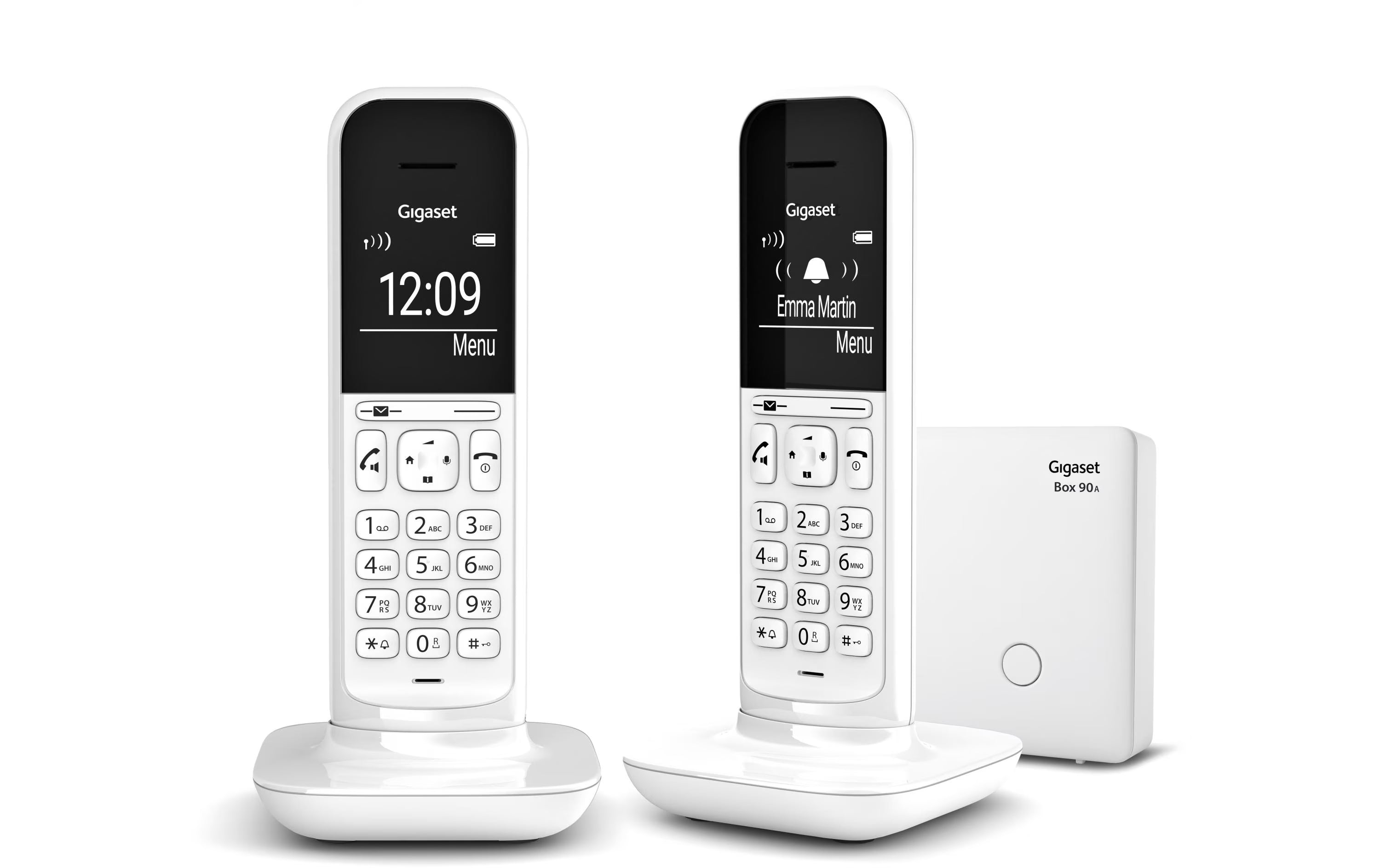 Gigaset Schnurlostelefon CL390A Duo