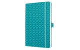 Jolie Notizbuch Hardcover aqua green
