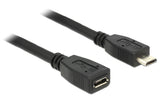 Delock USB2 Verlängererungskabel Micro-B,1m