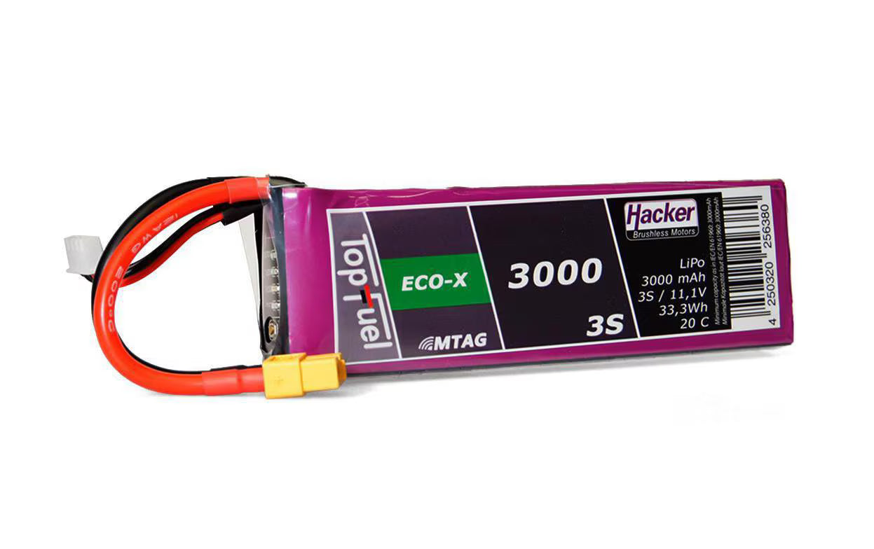 TF ECO-X LiPo-Akku 11.1V 3000mAh 3S 20C