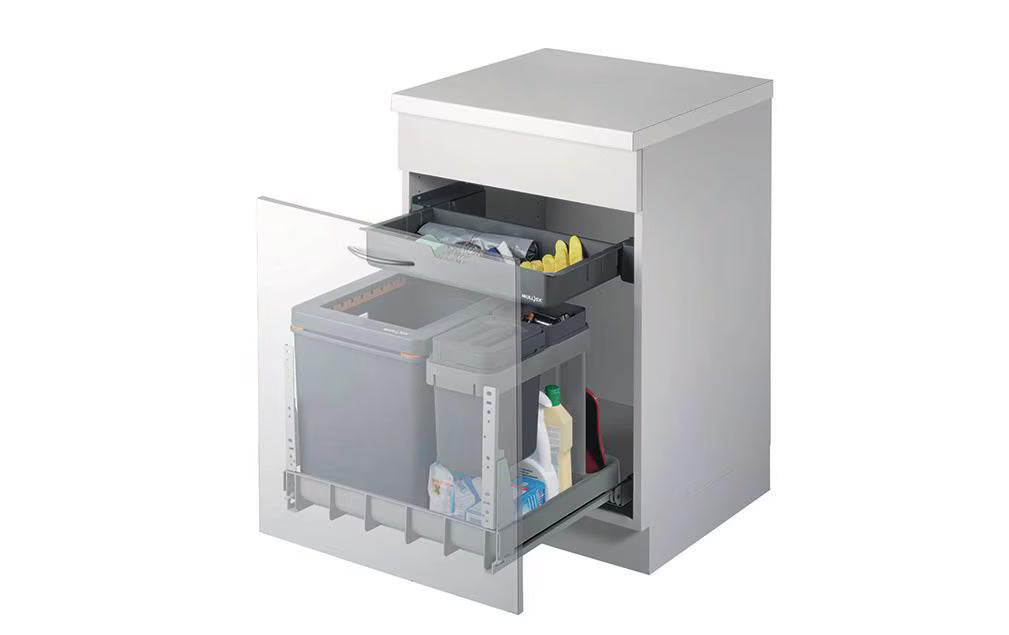 Müllex Kehrichtbehälter BOXX 55/60-R Bio