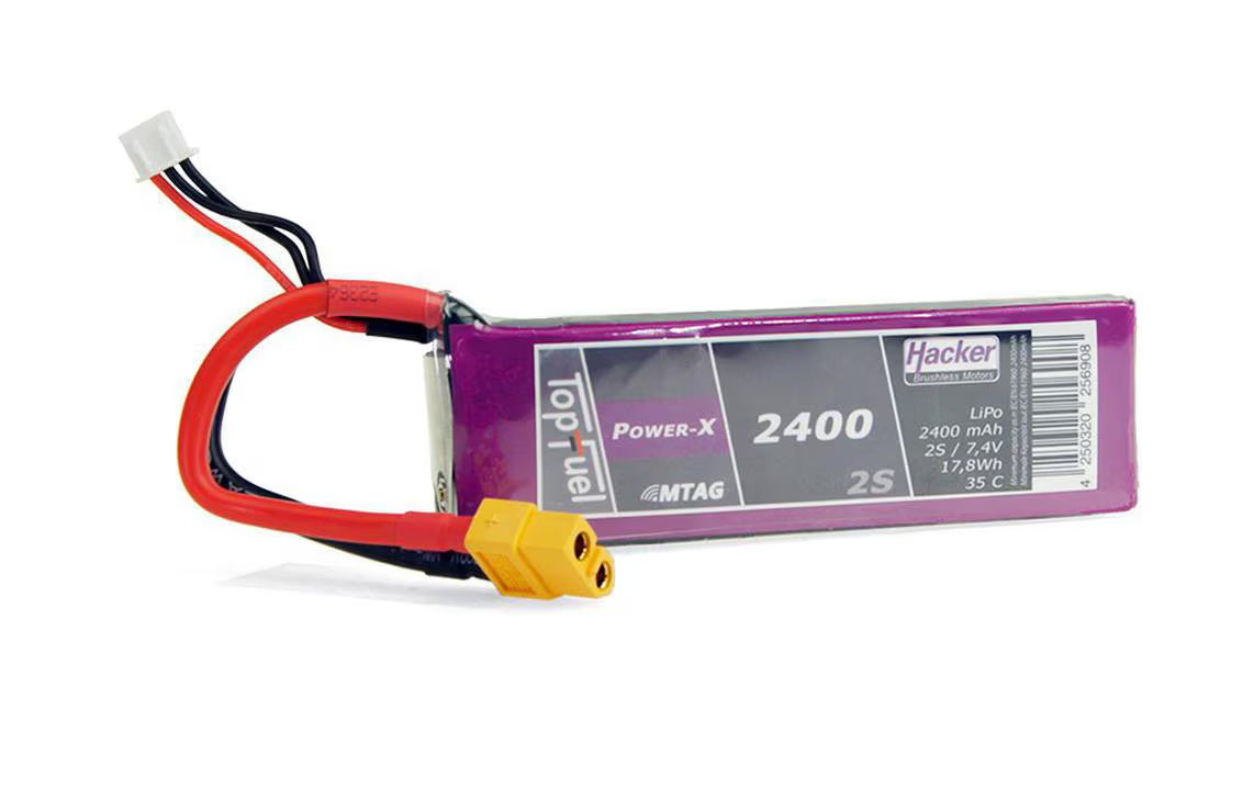TF Power-X LiPo-Akku 7.4V 2400mAh 2S 35C