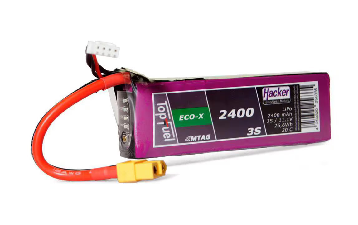 TF ECO-X LiPo-Akku 11.1V 2400mAh 3S 20C