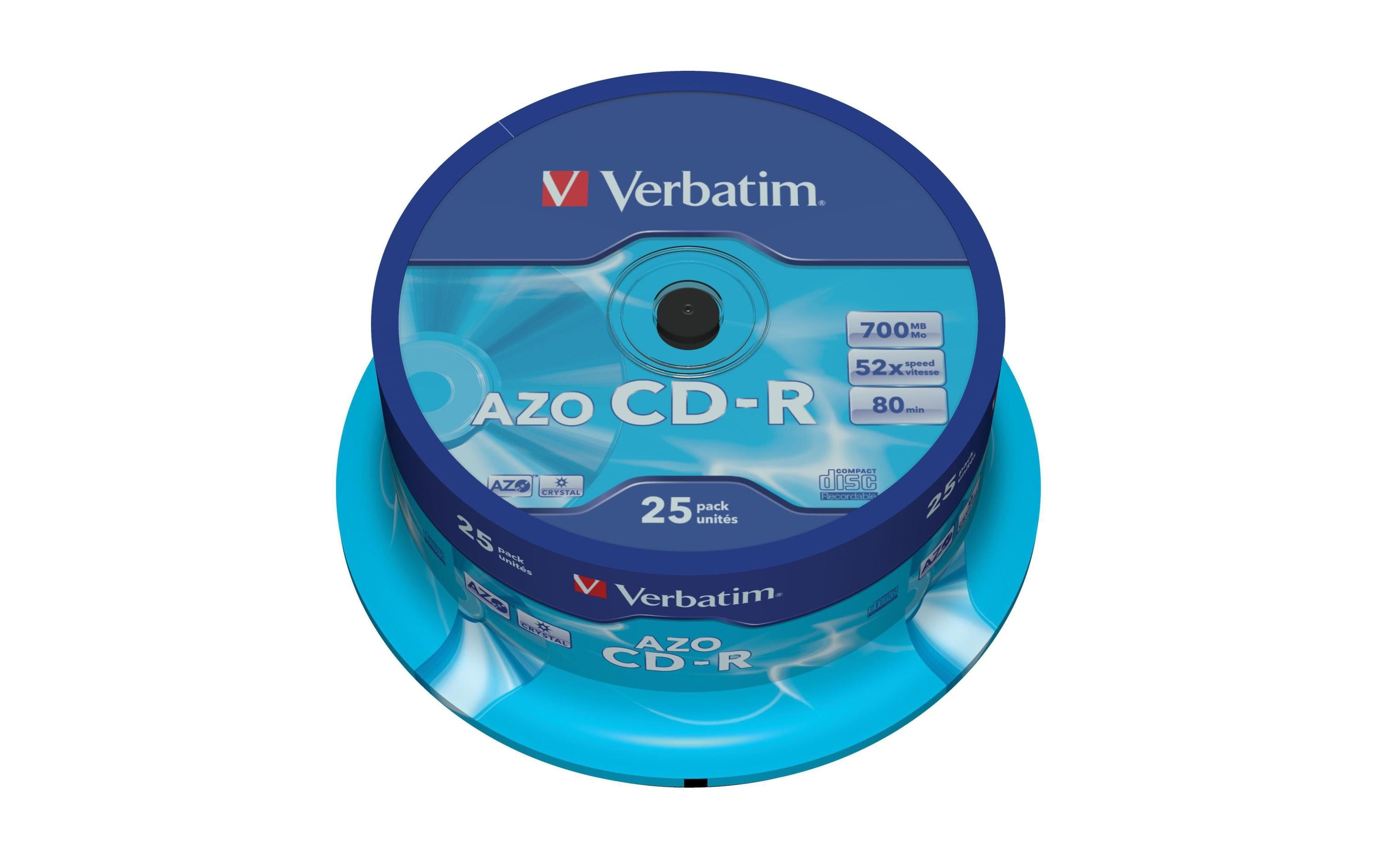 Verbatim CD-R 52x 80Min/700MB 25er Spindel