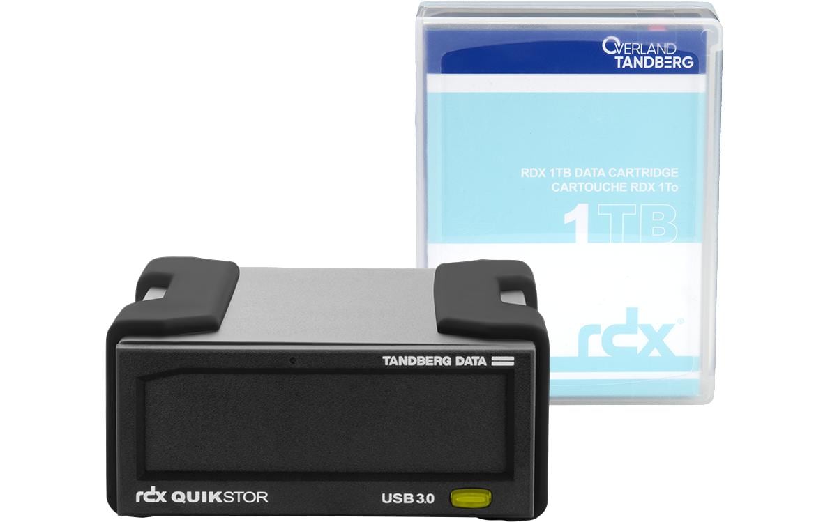 Tandberg RDX QuikStor: externes Laufwerk
