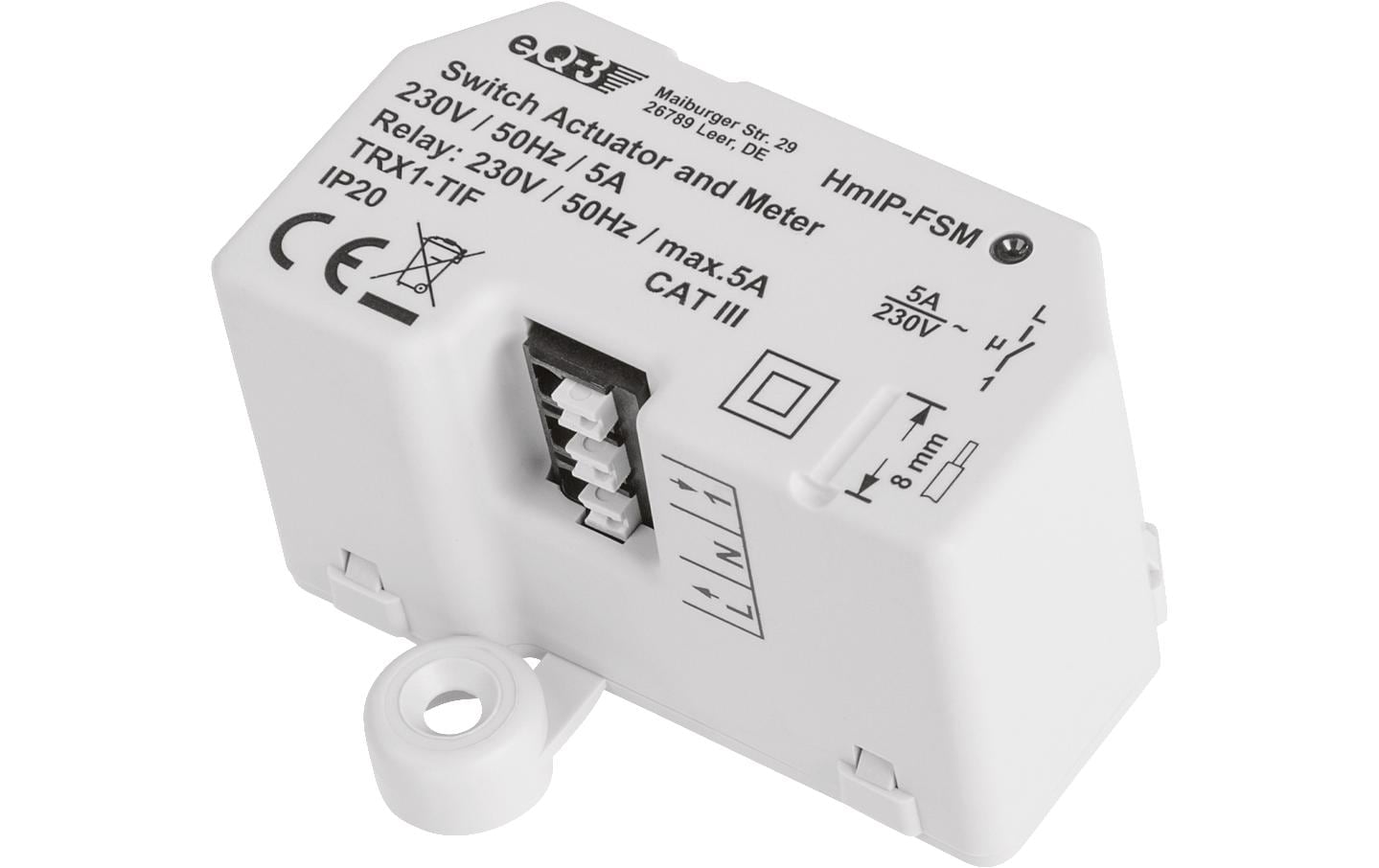 Homematic IP Schalt-Mess-Aktor 1-fach