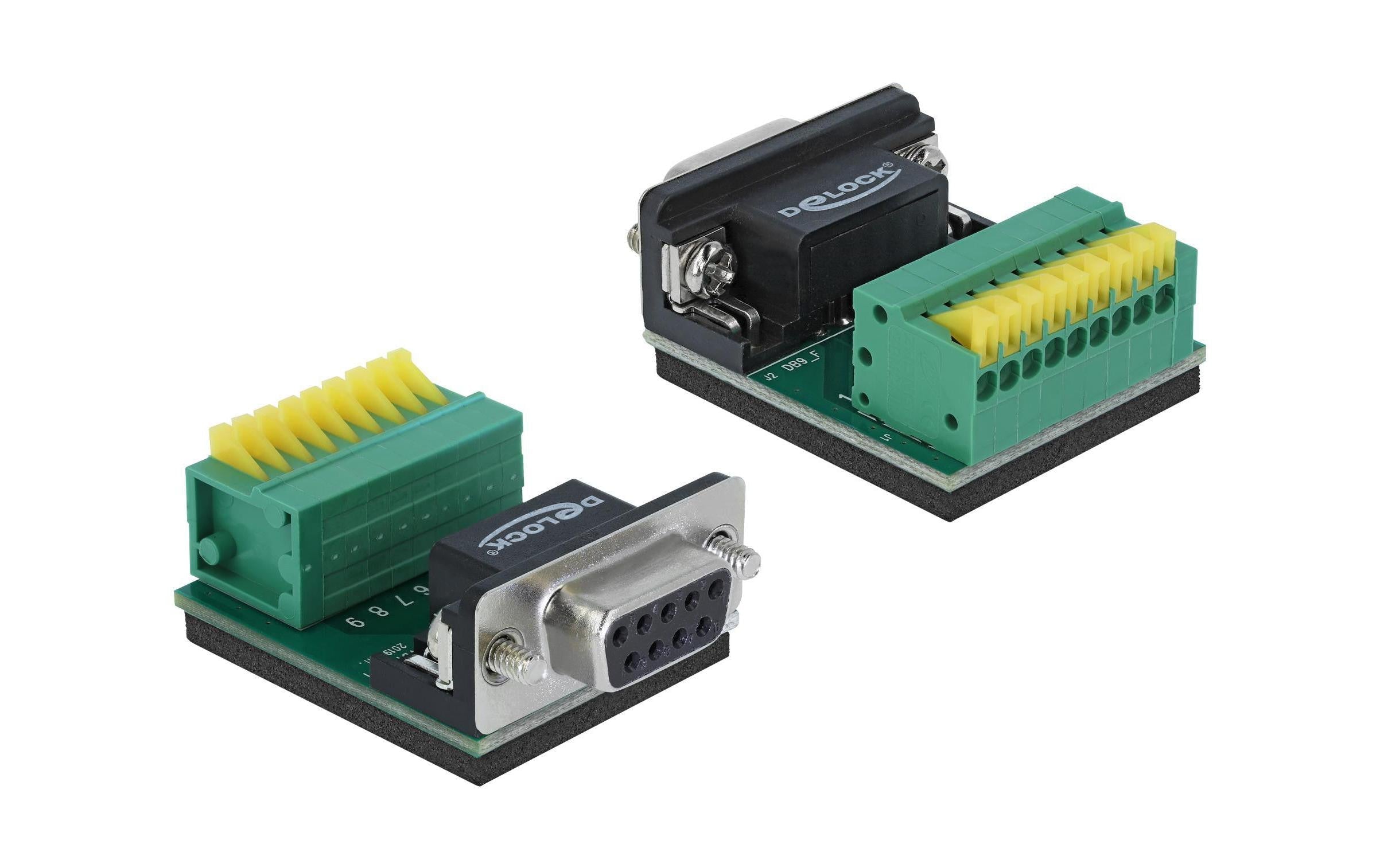 Delock Terminalblock Sub-D 9Pin Buchse