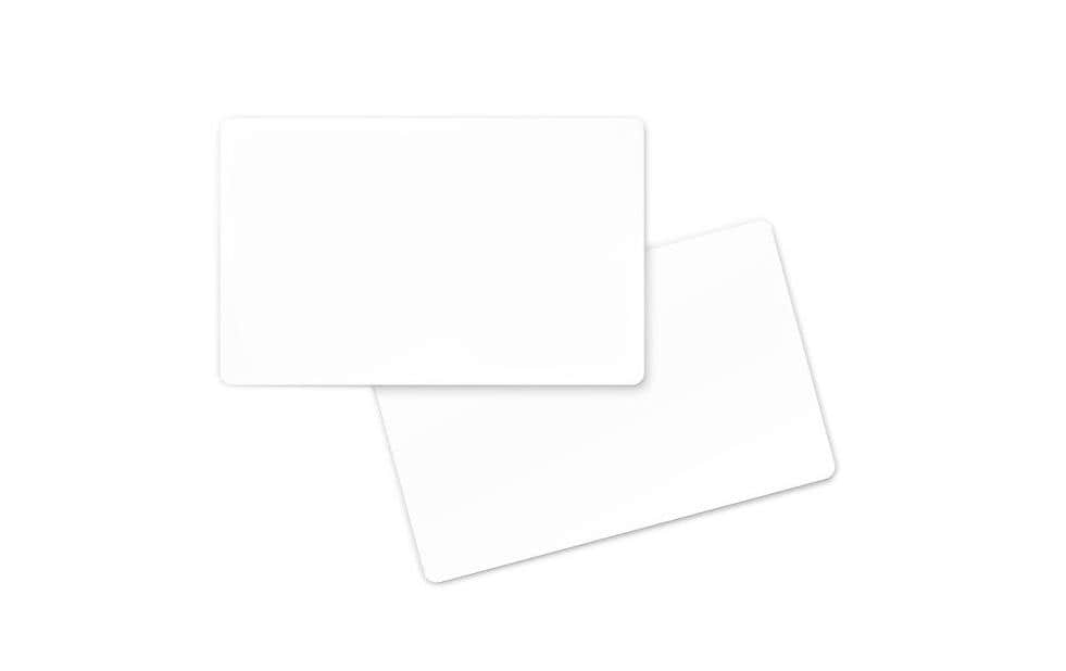 Zebra Karten Blank 0.25mm, LxB:85x54mm