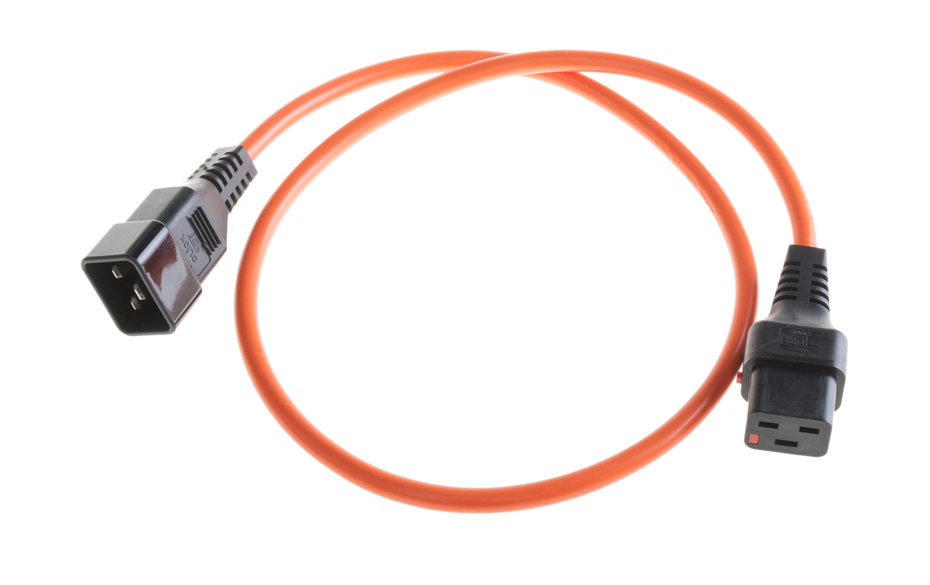 IECLock Netzkabel 3.0m orange