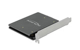 DeLock PCI-Express-x1 zu 2x M.2 Key-B
