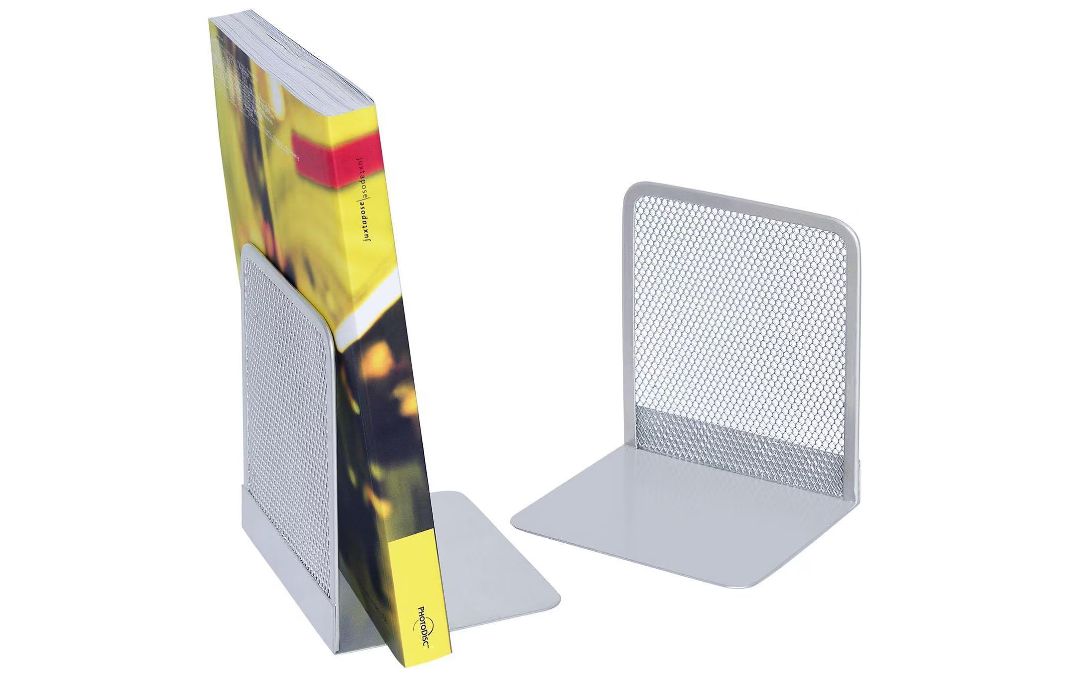 WEDO Buchstütze Office-Serie Silber