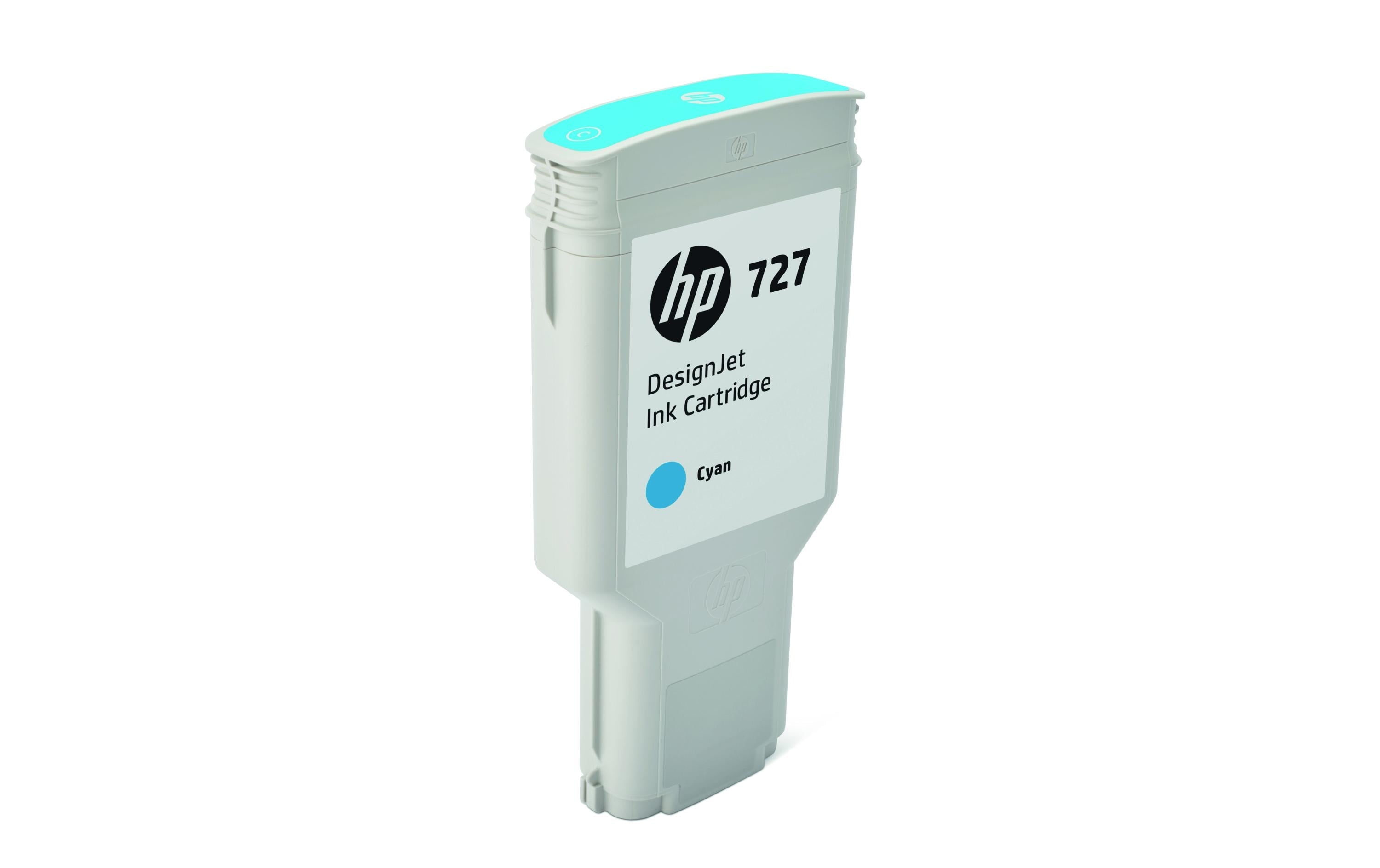 HP, Tinte Nr. 727 (F9J76A) Cyan