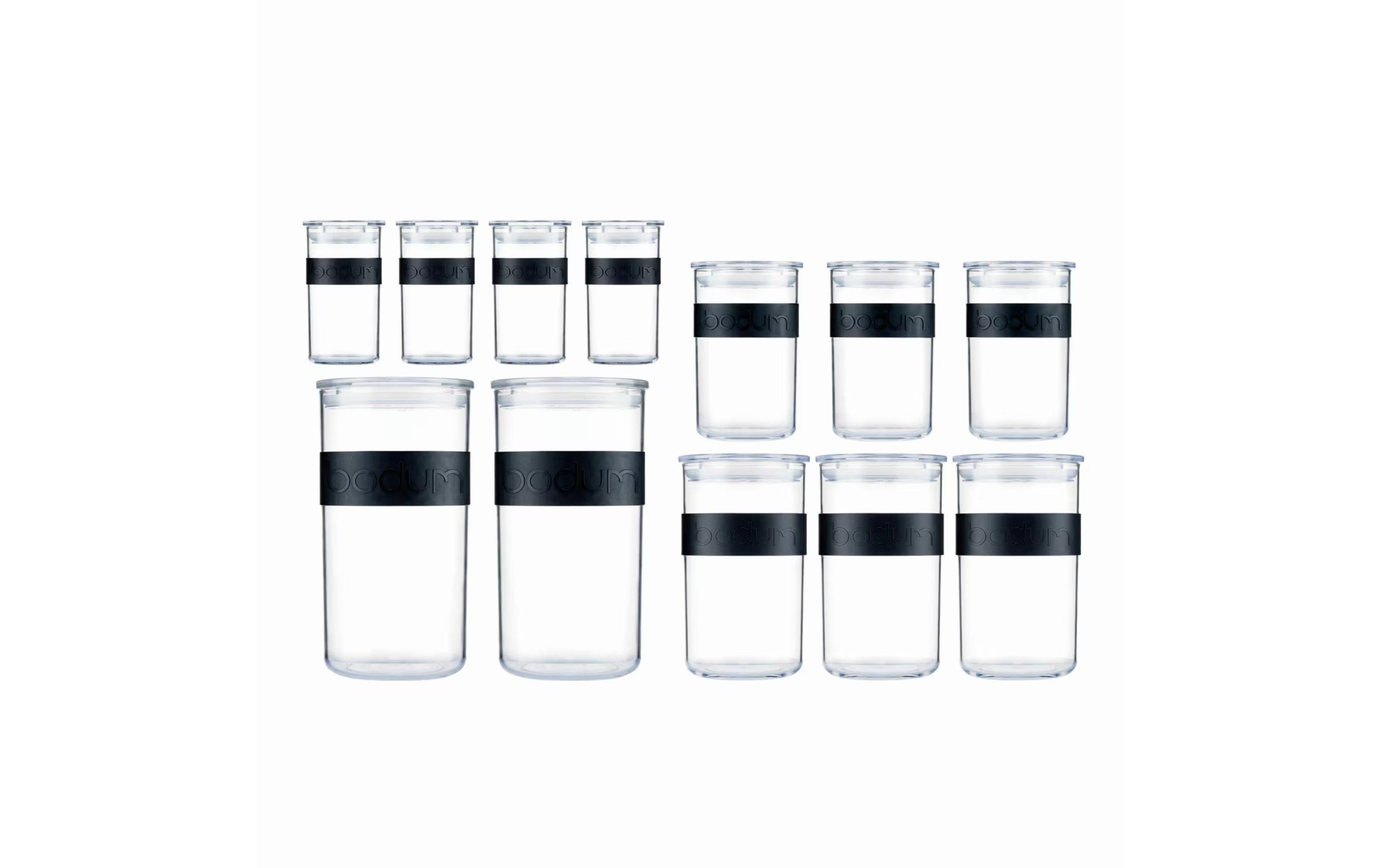 Bodum Presso Vorratsglas Set, Kunststoff