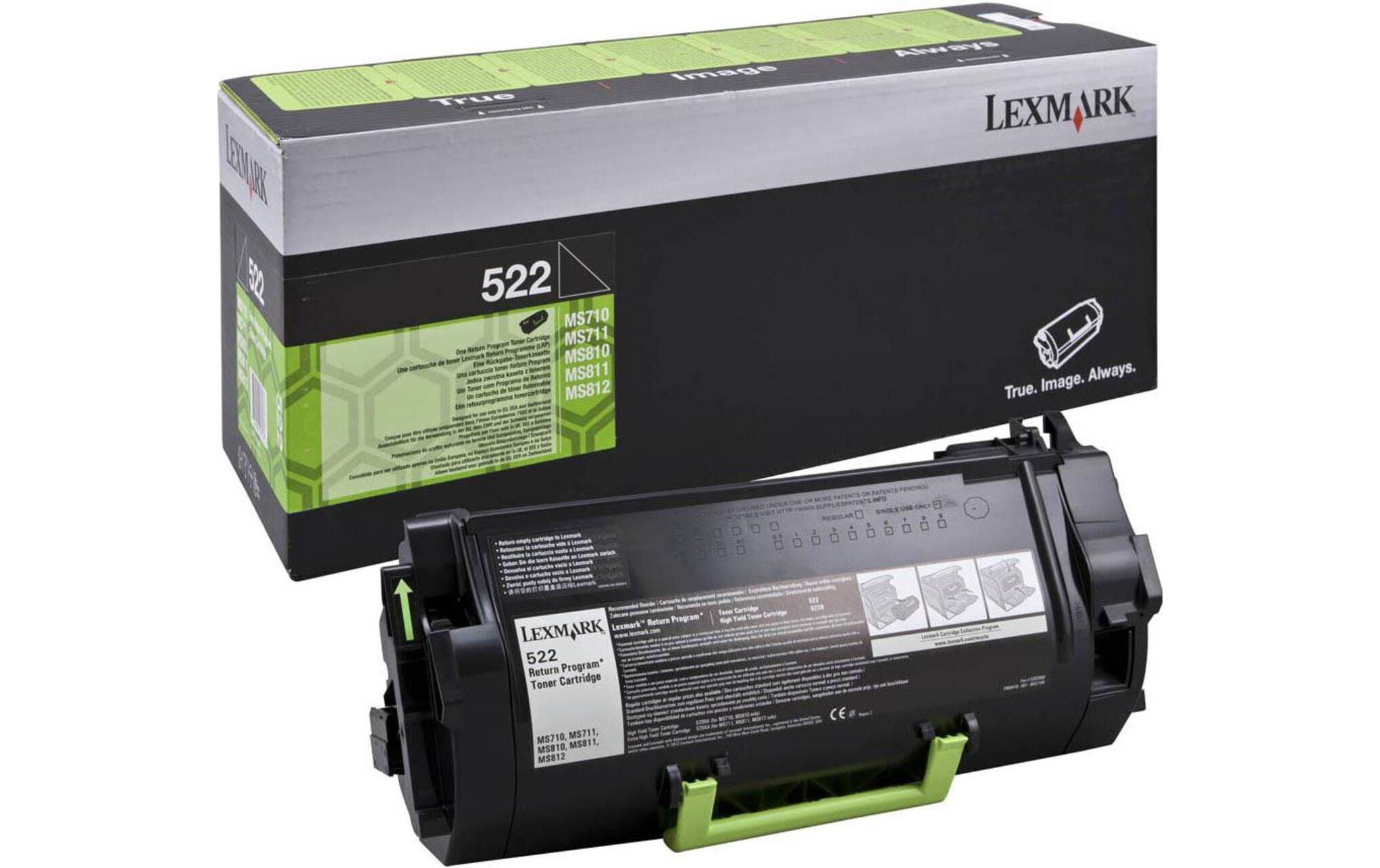 Toner Lexmark 52D2000 black, 6000 Seiten