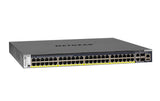 Netgear GSM4352PB: 48Port PoE+ Switch,4x10G