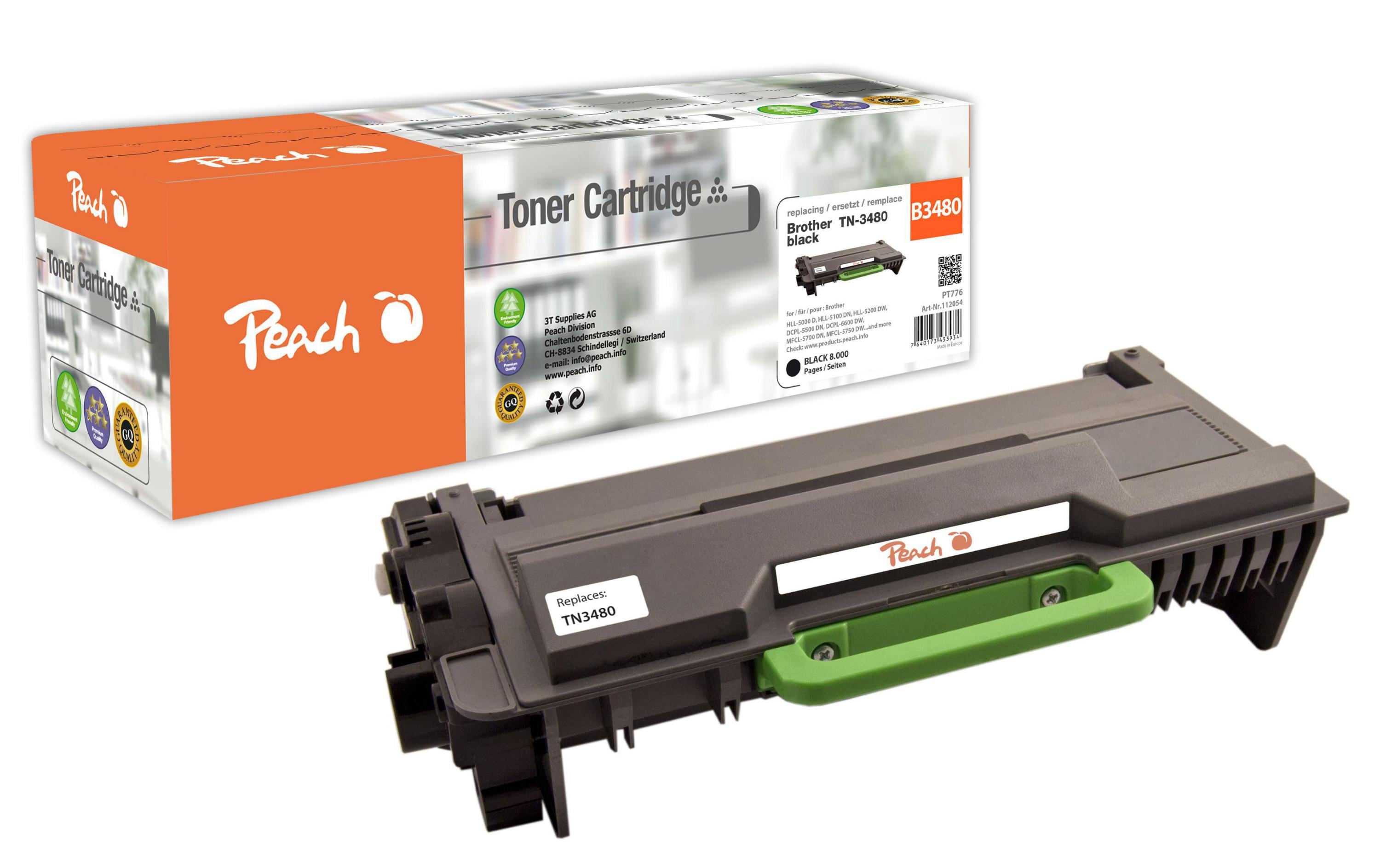 Peach Toner Brother TN-3480