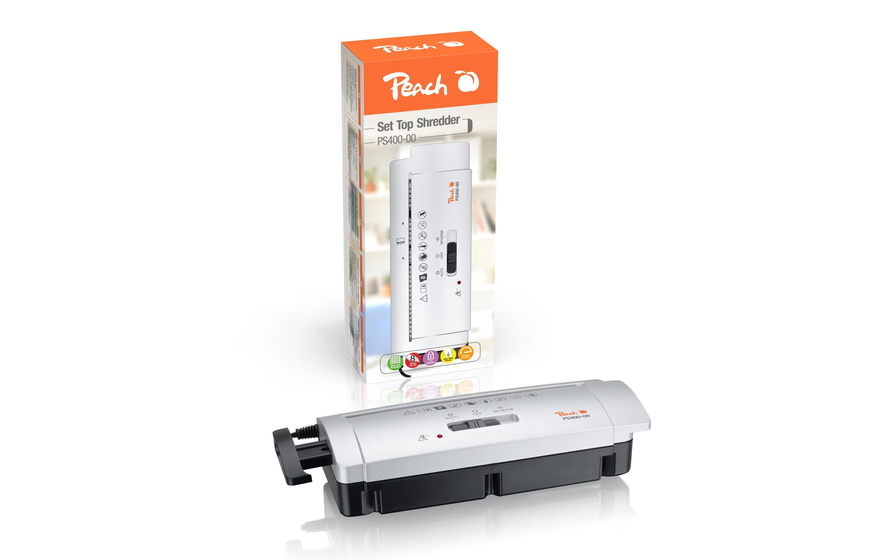 Peach Aktenvernichter PS400-00