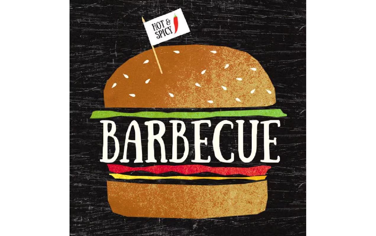 B+C Servietten Big BBQ