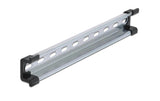 Delock Hutschiene 25cm, mit Schlitzlöcher