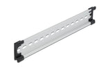 Delock Hutschiene 25cm, mit Schlitzlöcher