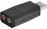 Adapter USB zu Mikrofon und Kopfhörer