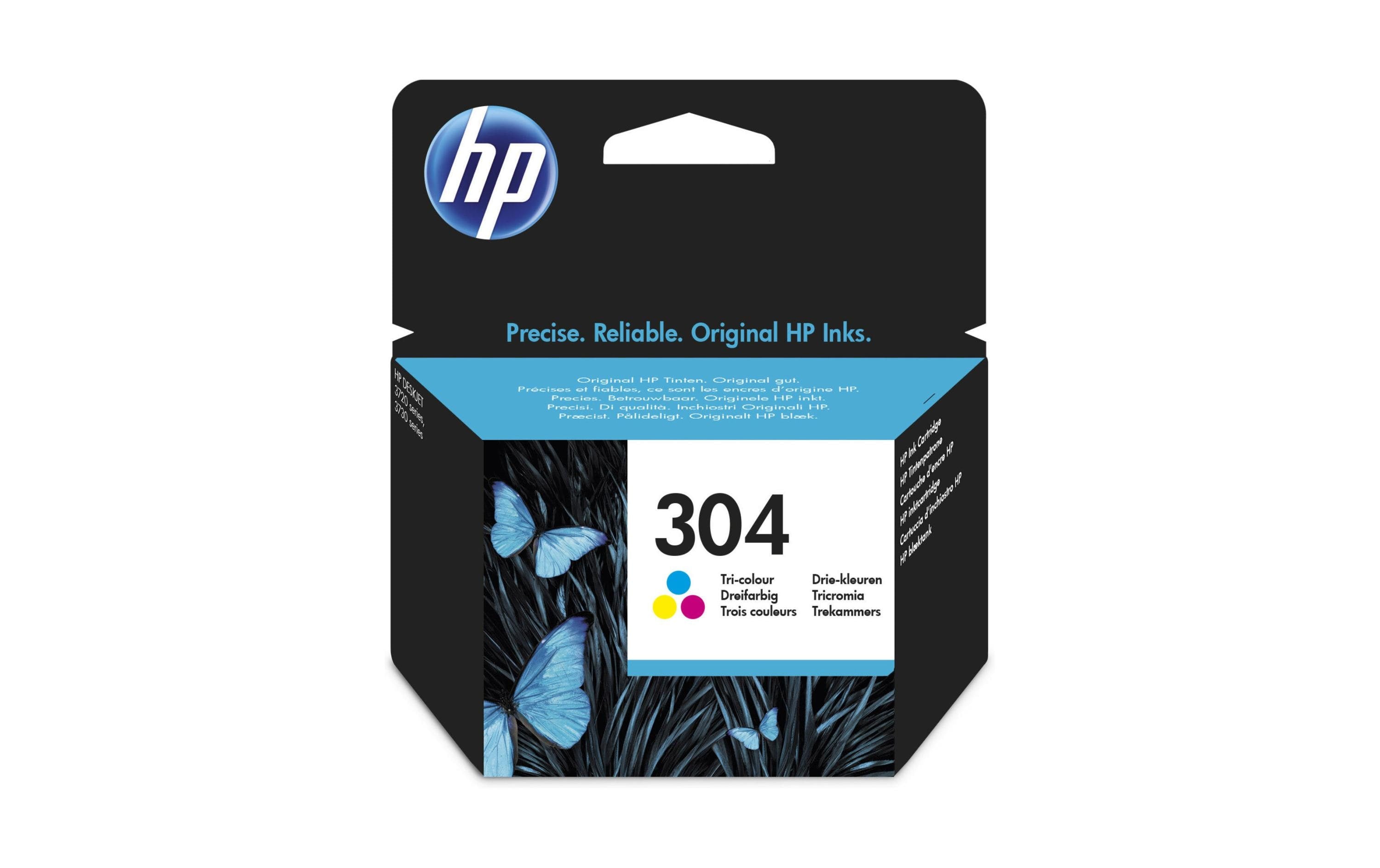 HP, Tinte Nr. 304 (N9K05AE) Cyan/Magenta/Ye