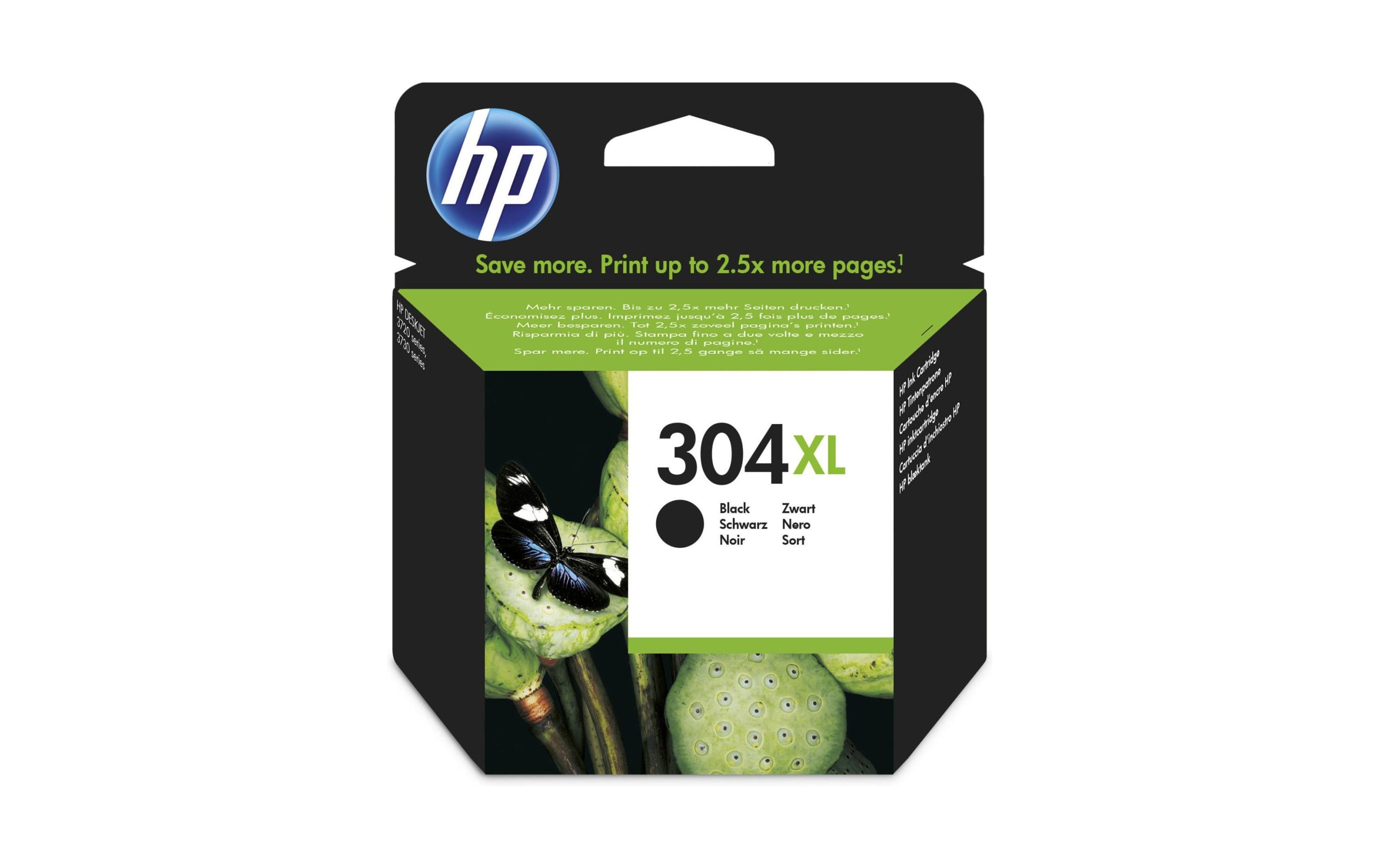 HP, Tinte Nr. 304XL (N9K08AE) Black