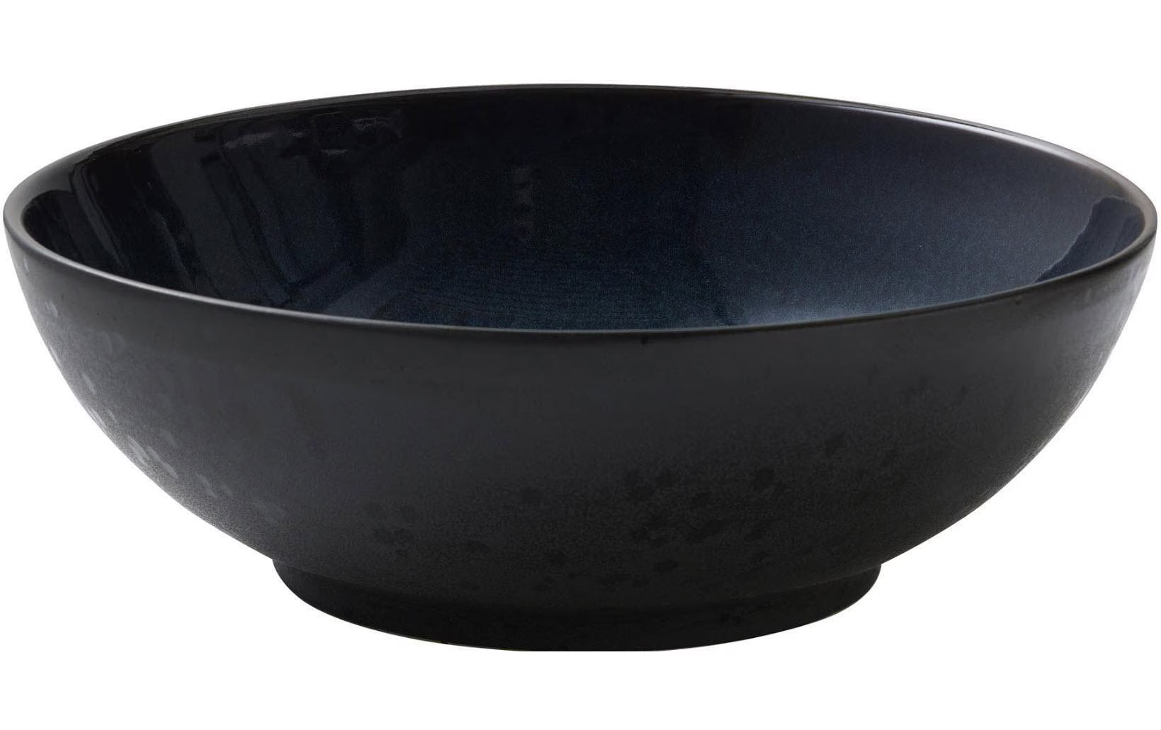 Bitz, Salatschüssel 30 cm, Schwarz/Dunkelbl