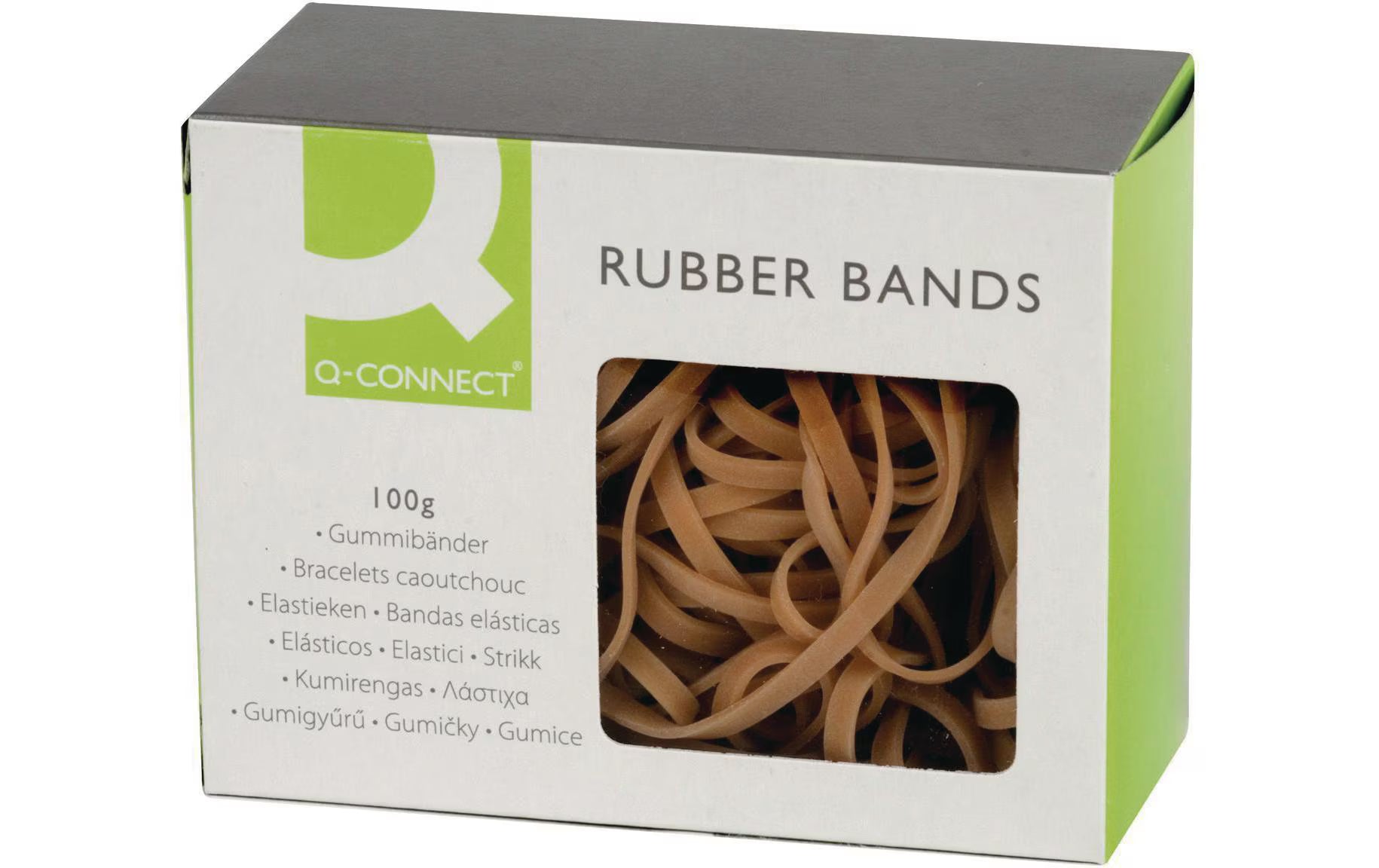 Connect Gummiband Nr. 38 braun, 100g