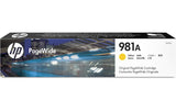HP, Tinte Nr. 981A (J3M70A) Yellow