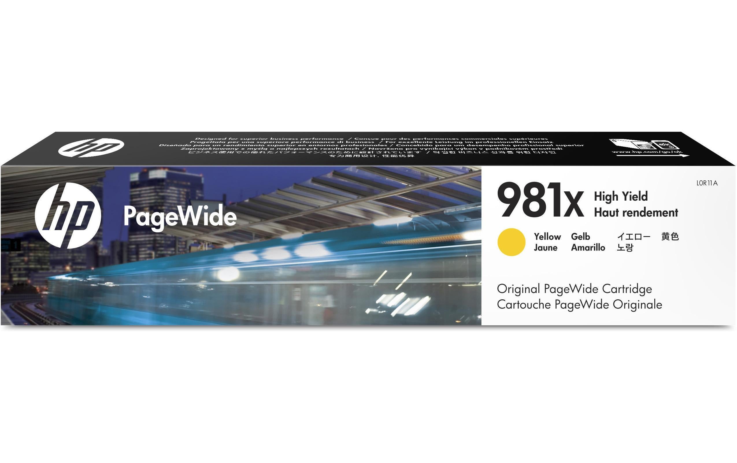 HP, Tinte Nr. 981X (L0R11A) Yellow