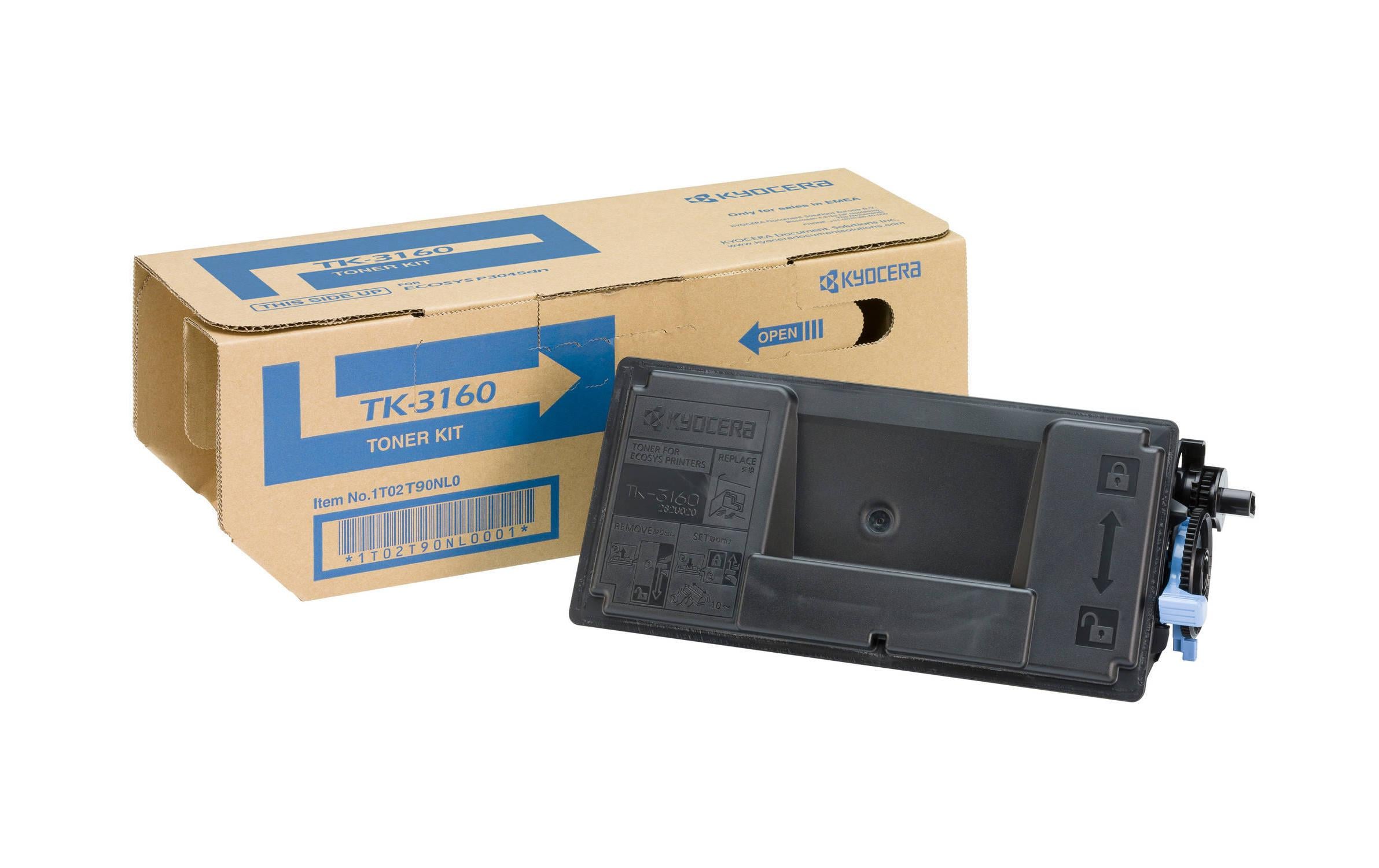 Toner Kyocera TK-3160, schwarz,