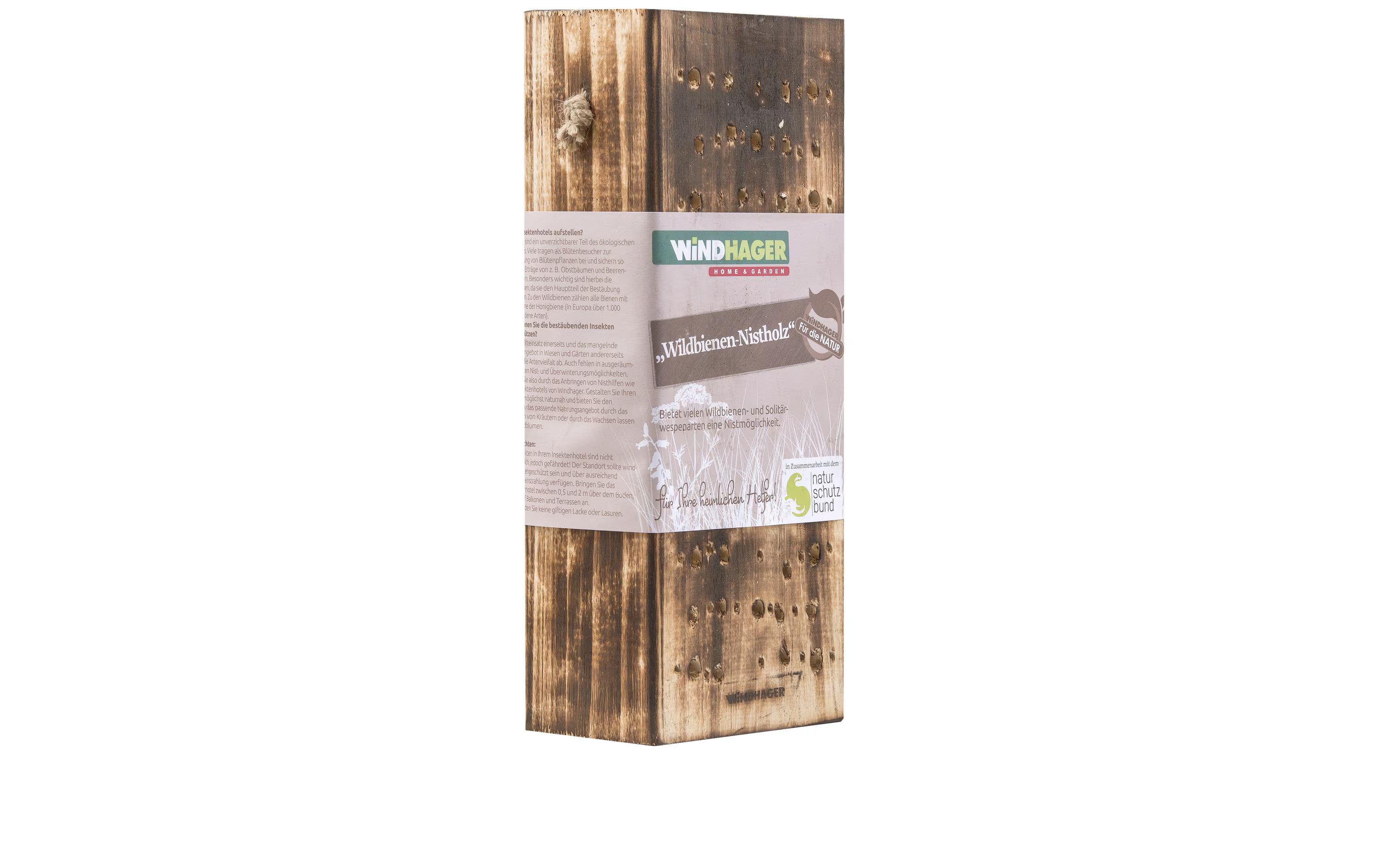 Windhager Wildbienenholz