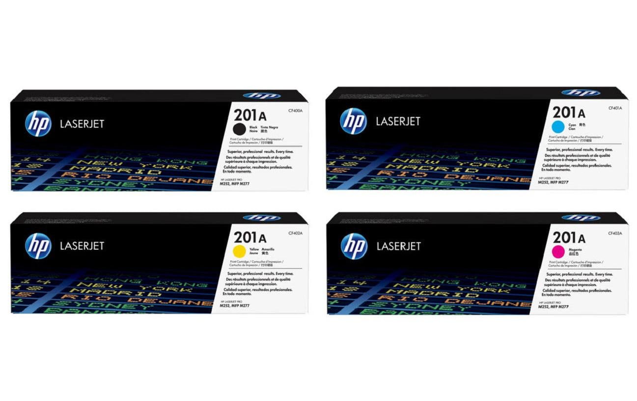 HP, Rainbow Kit Nr. 201A (CF400A-CF403A) BL