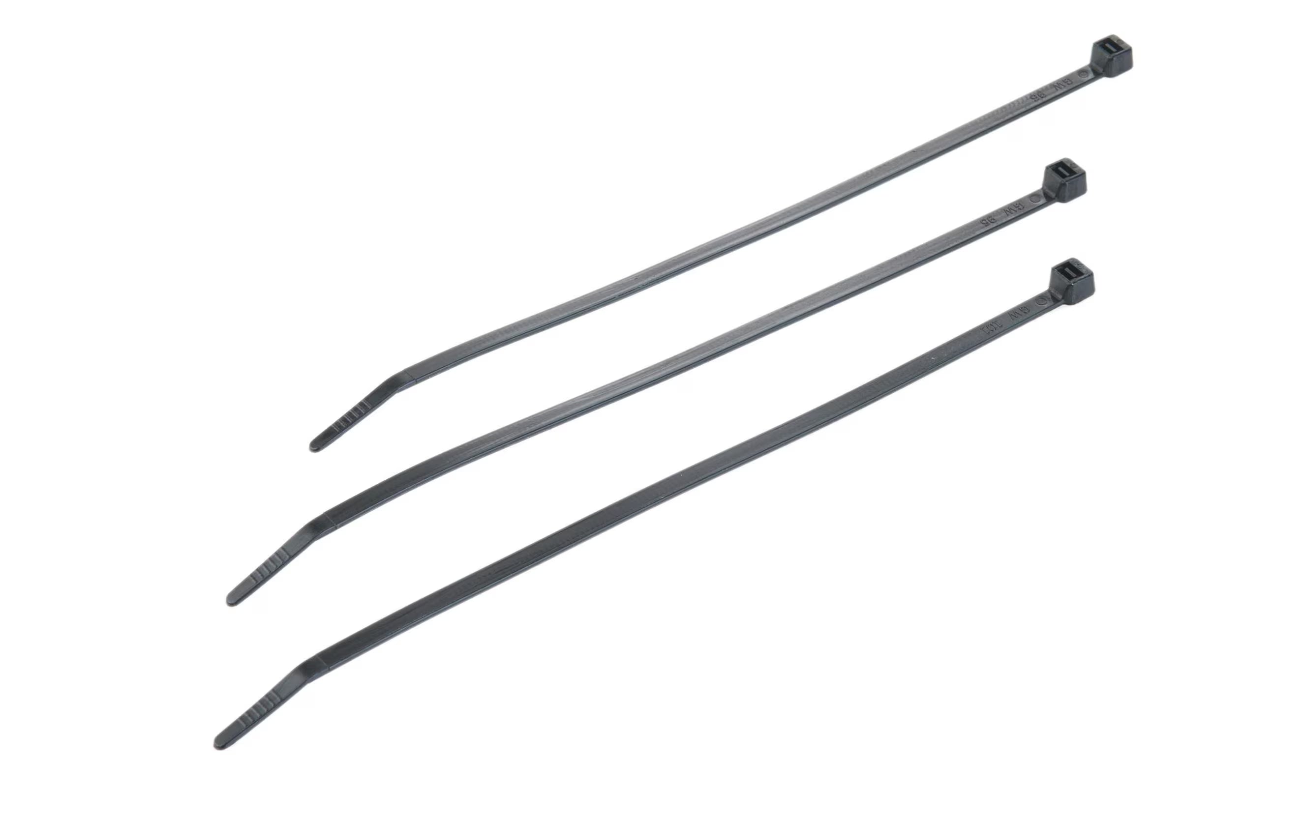 Kabelbinder 200 x 4.8mm, schwarz, 100 Stück