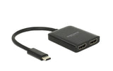 Monitor Splitter USB Typ-Czu 2X HDMI