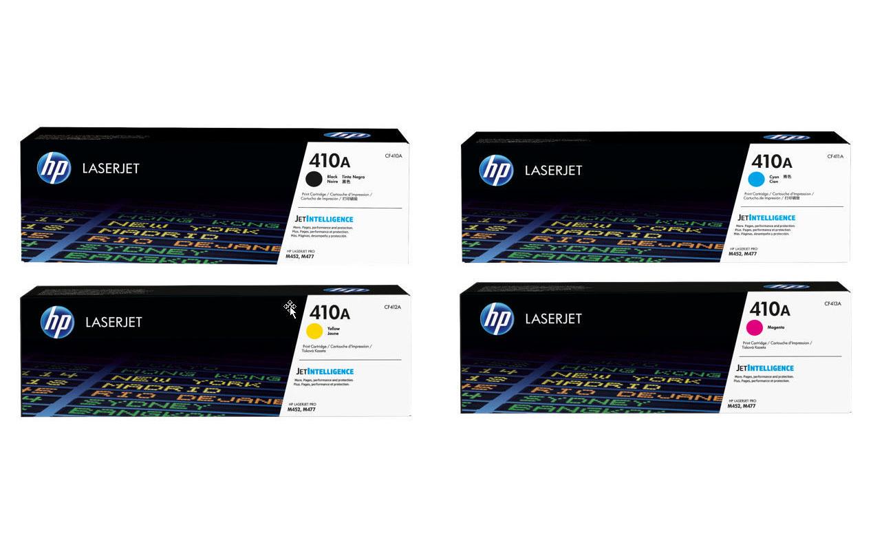HP, Rainbow Kit Nr. 410A (CF410A-CF413A) BL