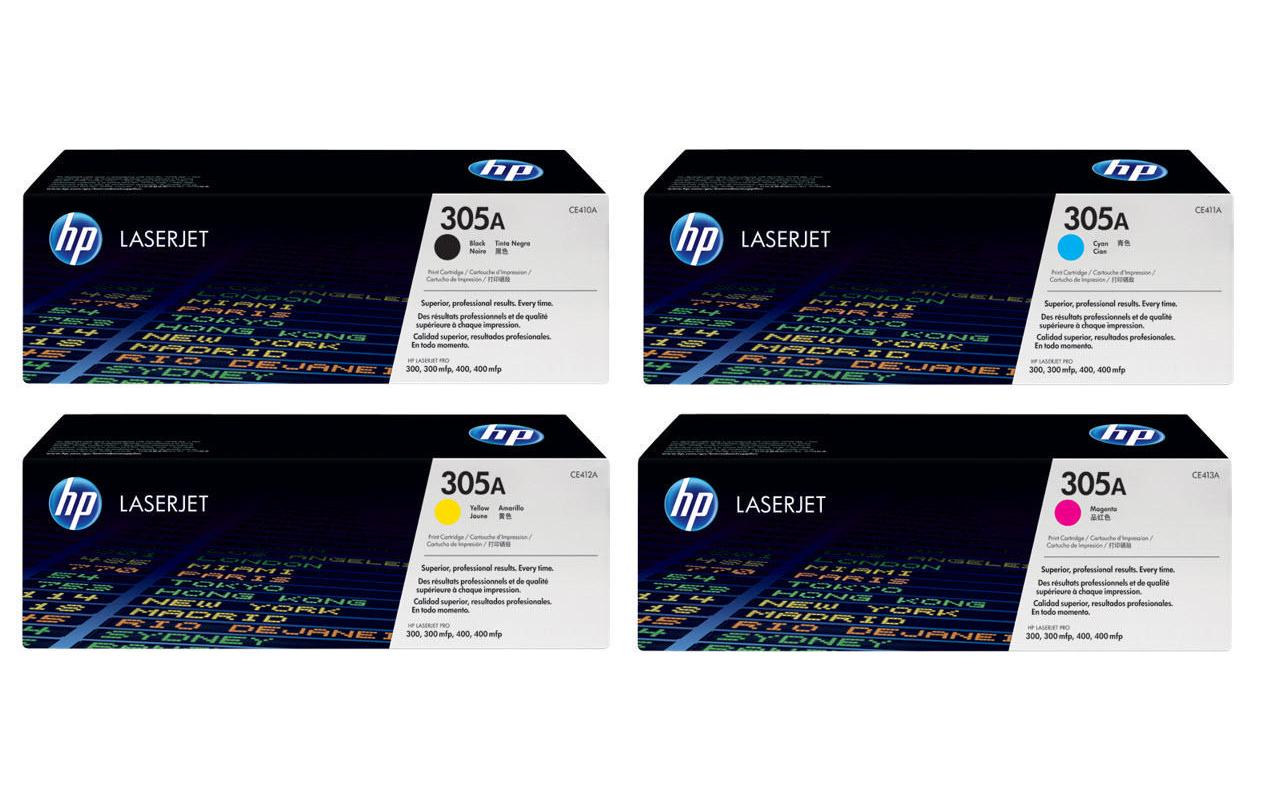 HP, Rainbow Kit Nr. 305A (CE410A-CE413A) BL