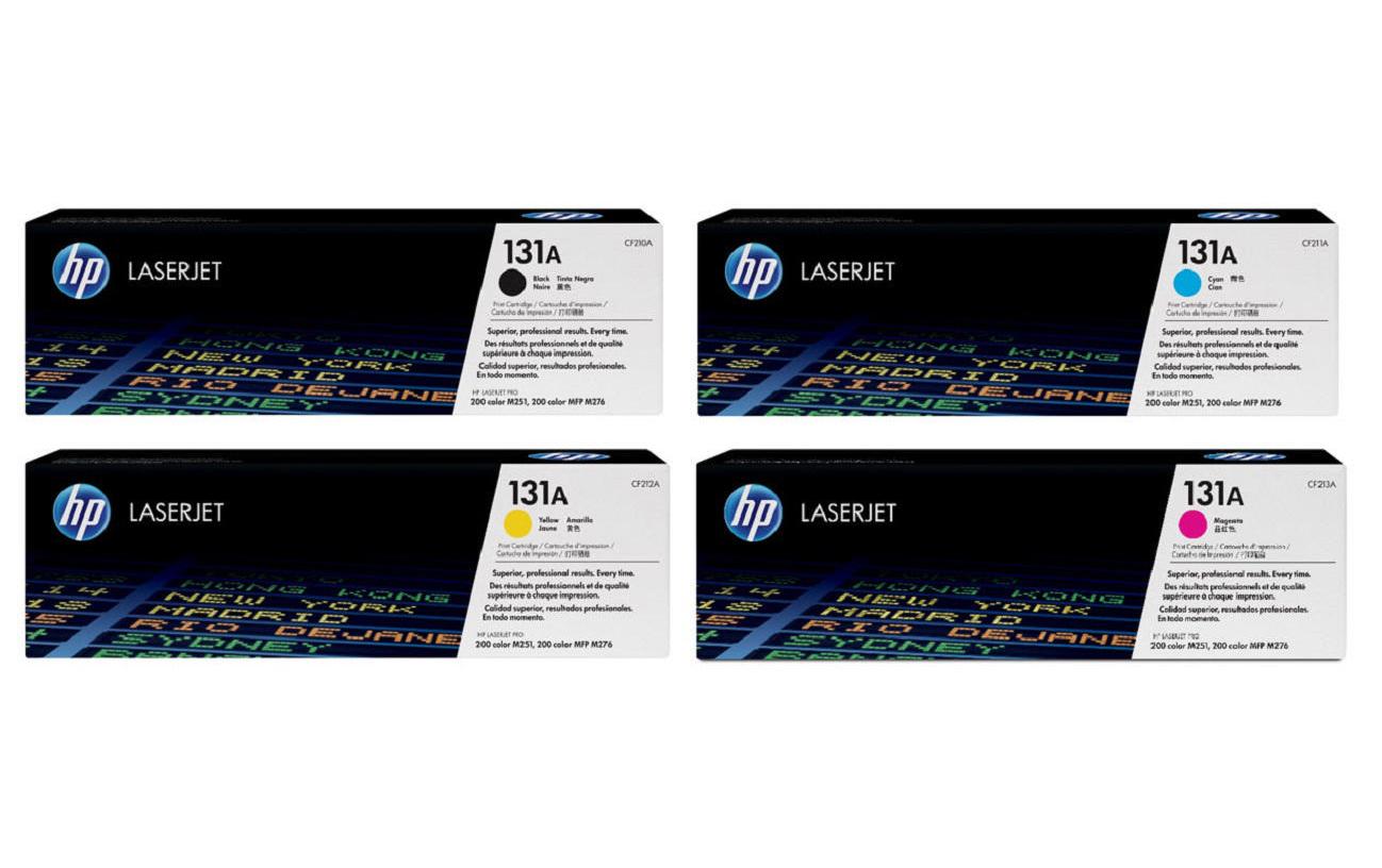 HP, Rainbow Kit Nr. 131A (CF210A-CF213A) BL