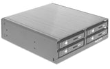 Delock HDD Einbausatz, 4x 2.5 HDD in 5.25