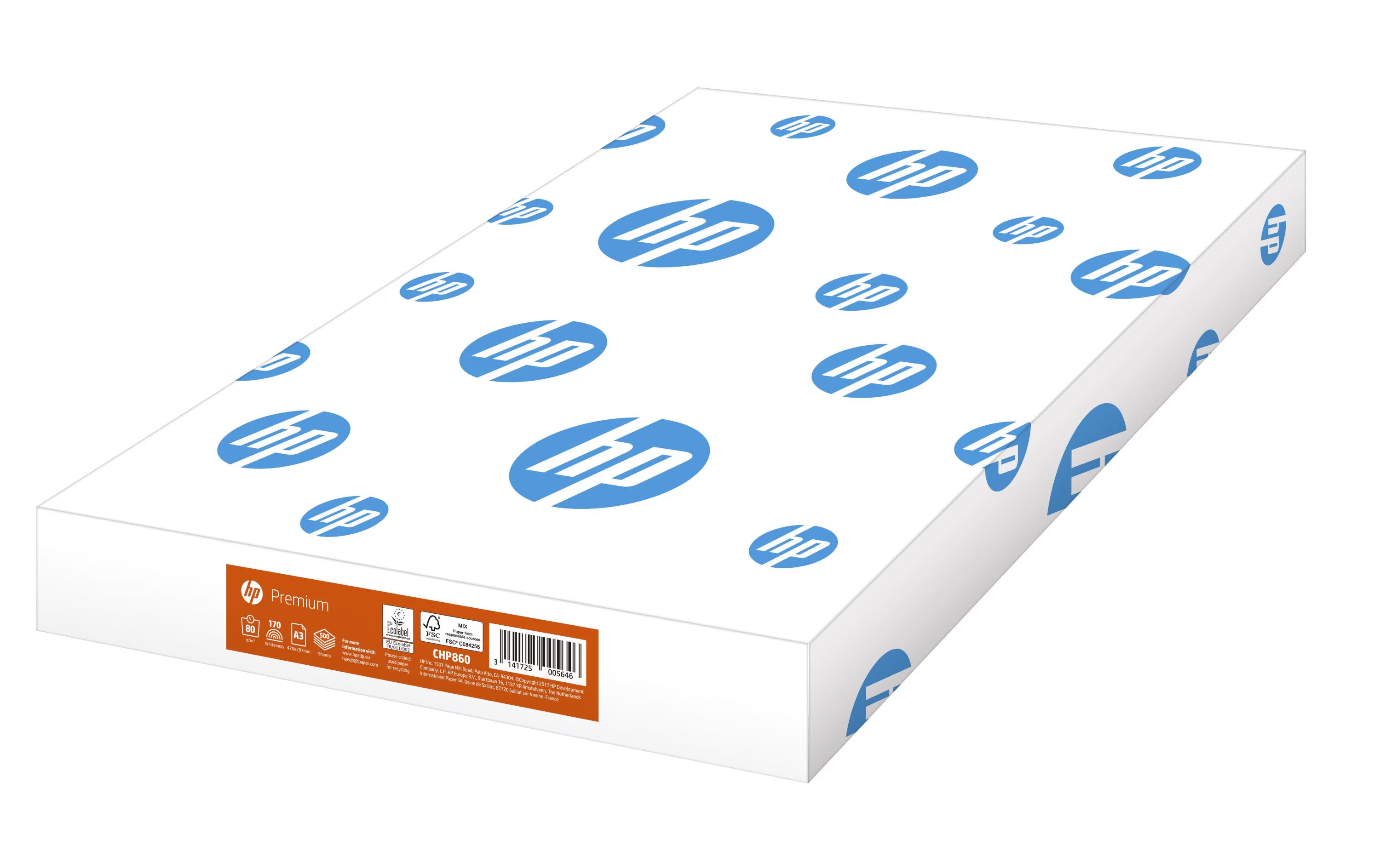 HP Premium Papier A3, 500 Blatt