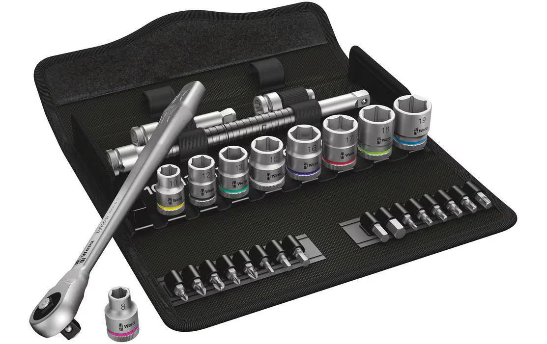Wera Zyklop Metal-Knarrensatz 3/8
