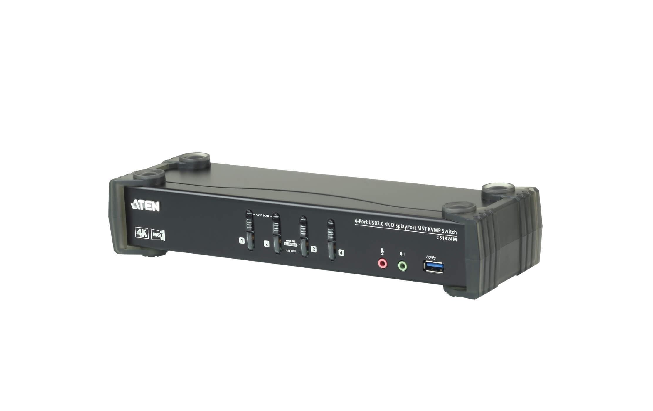 Aten CS1924M: DP KVM Switch, 4 Port