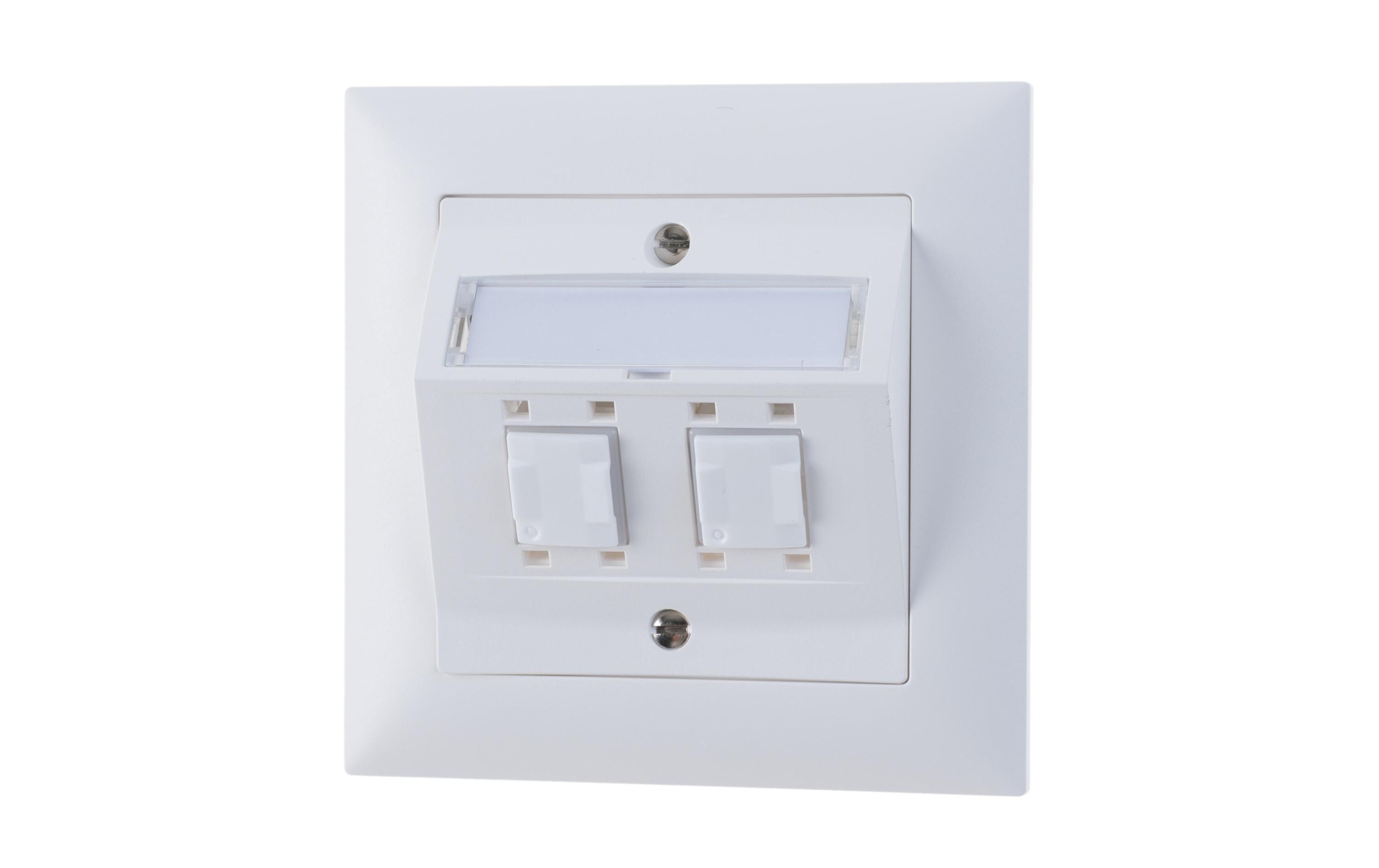 Feller EDIZIOdue UP-Netzwerkdose 2x RJ45