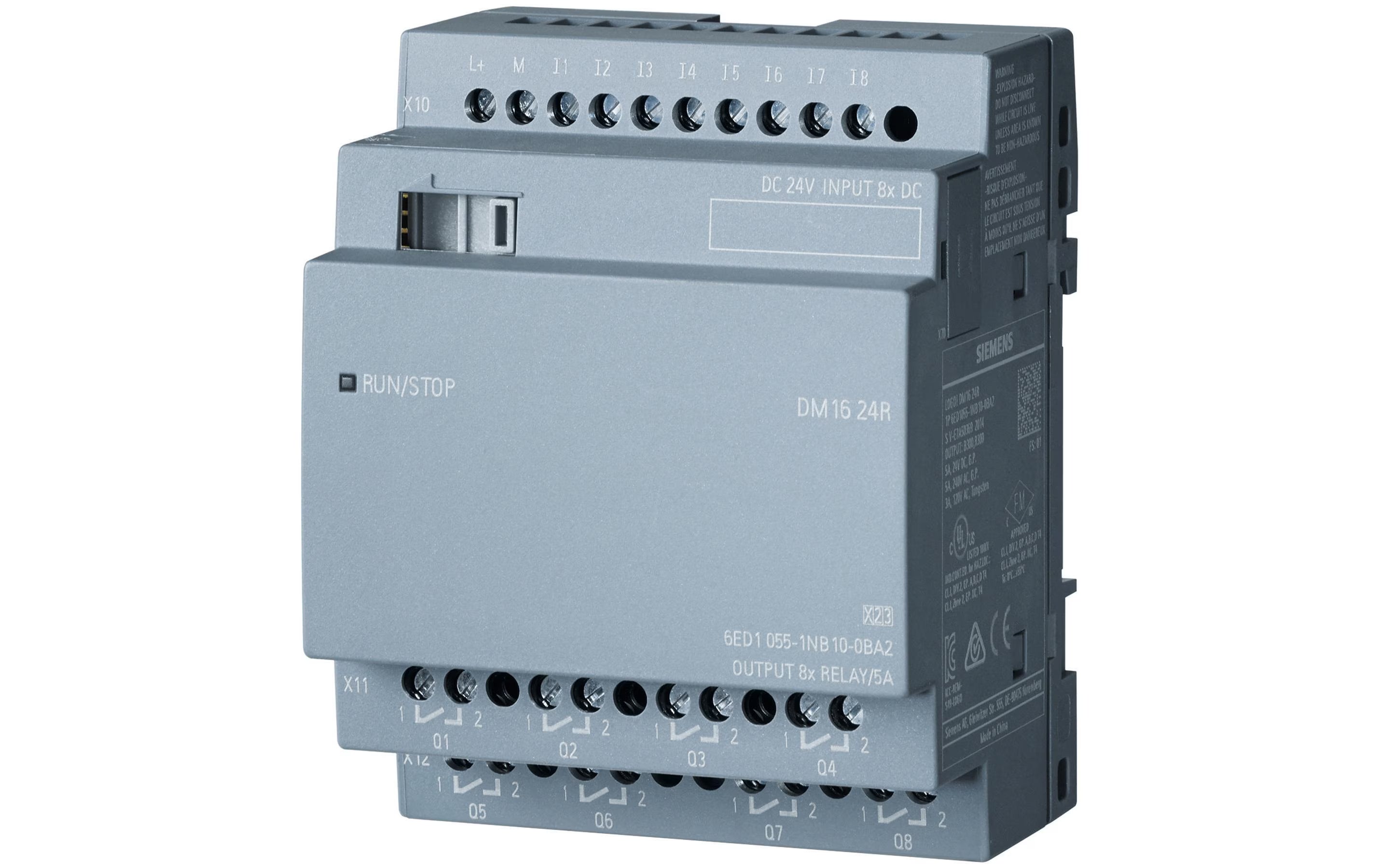 Siemens LOGO! 8 Erweiterung DM16 24R (DC)