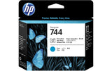HP Druckkopf Nr. 744 Ph.Black/Cyan (F9J86A)