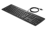 HP Tastatur Slim Business,USB,Swiss,Schwarz